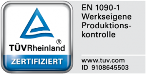 TÜV Rheinland zertifiziert